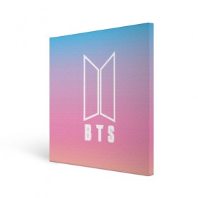 Холст квадратный с принтом BTS в Белгороде, 100% ПВХ |  | bangtan boys | beyond the scene | boyband | boys | bts | chin | chonguk | edm | emblem | hieroglyphs | hip hop | jimin | jj hope | k pop | logo | rb | rm | shuga | south korean | wee | бойбенд | ви | джей хоуп | иероглифы | логотип | сюга | хип хоп 