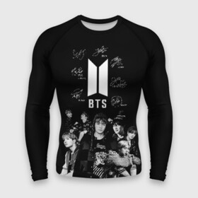 Мужской рашгард 3D с принтом BTS в Белгороде,  |  | autographs | bangtan boys | beyond the scene | boyband | boys | bts | chin | chonguk | edm | emblem | hip hop | jimin | jj hope | k pop | logo | rb | rm | shuga | south korean | wee | автографы | бойбенд | ви | джей хоуп | логотип | мальчики | сюга 