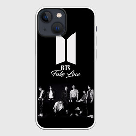 Чехол для iPhone 13 mini с принтом BTS Take love в Белгороде,  |  | bangtan boys | beyond the scene | boyband | boys | bts | chin | chonguk | edm | emblem | hip hop | jimin | jj hope | k pop | logo | r  b | rm | south korean | suga | wee | бойбенд | ви | возьми | джей хоуп | логотип | любовь | мальчики | сюга | хип 