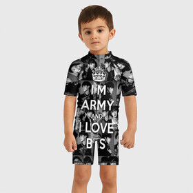 Детский купальный костюм 3D с принтом I am army and I lover BTS в Белгороде, Полиэстер 85%, Спандекс 15% | застежка на молнии на спине | bangtan boys | beyond the scene | boyband | boys | bts | chin | chonguk | collage | crown | edm | flowers | hip hop | jimin | jj hope | k pop | photo | r  b | rm | south korean | suga | wee | бойбенд | ви | джей хоуп | коллаж | корона | мальчики | с