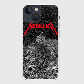 Чехол для iPhone 13 mini с принтом Metallica в Белгороде,  |  | american | bird | eagle | james hetfield | kirk hammett | lars ulrich | metal band | metallica | red eye | robert trujillo | scream | skull | американская | джеймс хетфилд | кирк хэмметт | красный глаз | крик | ларс ульрих | метал группа | метал