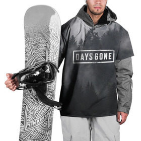 Накидка на куртку 3D с принтом Days Gone в Белгороде, 100% полиэстер |  | Тематика изображения на принте: days gone | игра | лес | лого
