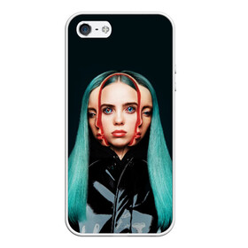 Чехол для iPhone 5/5S матовый с принтом BILLIE EILISH в Белгороде, Силикон | Область печати: задняя сторона чехла, без боковых панелей | ayelish | bad guy | bellyache | bilie eilish | bilie elish | billie | billie eilish | eilish | electronic | elish | music | били айлиш | билли айлиш | эйлиш | элиш