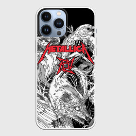 Чехол для iPhone 13 Pro Max с принтом Metallica в Белгороде,  |  | Тематика изображения на принте: american | angry | emblem | james hetfield | kirk hammett | la | live | logo | metal band | metallica | rats | ravens | zombies | американская | вороны | джеймс хетфилд | живые | злые | зомби | кирк хэмметт | крысы | ларс ульрих | логотип | мета