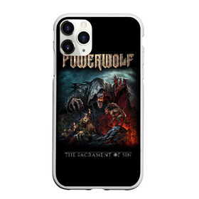 Чехол для iPhone 11 Pro матовый с принтом Powerwolf в Белгороде, Силикон |  | powerwolf | метал | повервольф | повервульф | рок