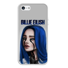 Чехол для iPhone 5/5S матовый с принтом BILLIE EILISH в Белгороде, Силикон | Область печати: задняя сторона чехла, без боковых панелей | ayelish | bad guy | bellyache | bilie eilish | bilie elish | billie | billie eilish | eilish | electronic | elish | music | били айлиш | билли айлиш | эйлиш | элиш