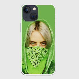 Чехол для iPhone 13 mini с принтом BILLIE EILISH в Белгороде,  |  | ayelish | bad guy | bellyache | bilie eilish | bilie elish | billie | billie eilish | eilish | electronic | elish | music | били айлиш | билли айлиш | эйлиш | элиш