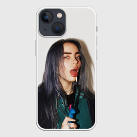 Чехол для iPhone 13 mini с принтом BILLIE EILISH в Белгороде,  |  | ayelish | bad guy | bellyache | bilie eilish | bilie elish | billie | billie eilish | eilish | electronic | elish | music | били айлиш | билли айлиш | эйлиш | элиш