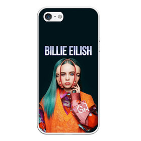 Чехол для iPhone 5/5S матовый с принтом BILLIE EILISH в Белгороде, Силикон | Область печати: задняя сторона чехла, без боковых панелей | ayelish | bad guy | bellyache | bilie eilish | bilie elish | billie | billie eilish | eilish | electronic | elish | music | били айлиш | билли айлиш | эйлиш | элиш