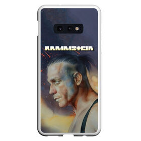 Чехол для Samsung S10E с принтом Rammstein в Белгороде, Силикон | Область печати: задняя сторона чехла, без боковых панелей | amerika | art | germany | logo | rammstein | rock | till lindemann | арт | германия | группа | логотип | музыка | немецкая группа | немцы | песня | раммштайн | рамштайн | рок