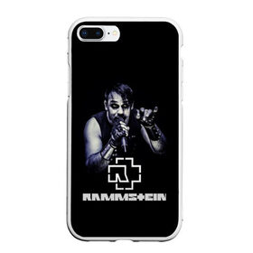 Чехол для iPhone 7Plus/8 Plus матовый с принтом Rammstein в Белгороде, Силикон | Область печати: задняя сторона чехла, без боковых панелей | amerika | art | germany | logo | rammstein | rock | till lindemann | арт | германия | группа | логотип | музыка | немецкая группа | немцы | песня | раммштайн | рамштайн | рок