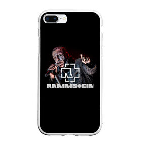 Чехол для iPhone 7Plus/8 Plus матовый с принтом Rammstein в Белгороде, Силикон | Область печати: задняя сторона чехла, без боковых панелей | amerika | art | germany | logo | rammstein | rock | till lindemann | арт | германия | группа | логотип | музыка | немецкая группа | немцы | песня | раммштайн | рамштайн | рок