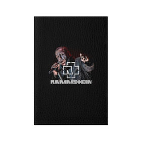Обложка для паспорта матовая кожа с принтом Rammstein в Белгороде, натуральная матовая кожа | размер 19,3 х 13,7 см; прозрачные пластиковые крепления | Тематика изображения на принте: amerika | art | germany | logo | rammstein | rock | till lindemann | арт | германия | группа | логотип | музыка | немецкая группа | немцы | песня | раммштайн | рамштайн | рок