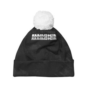 Шапка 3D c помпоном с принтом Rammstein в Белгороде, 100% полиэстер | универсальный размер, печать по всей поверхности изделия | amerika | art | germany | logo | rammstein | rock | till lindemann | арт | германия | группа | логотип | музыка | немецкая группа | немцы | песня | раммштайн | рамштайн | рок