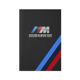 Обложка для паспорта матовая кожа с принтом BMW КАРБОН в Белгороде, натуральная матовая кожа | размер 19,3 х 13,7 см; прозрачные пластиковые крепления | bmw | абстракция | авто | автомобиль | лого | логотип | машина | скорость