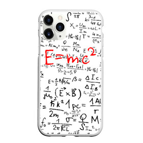 Чехол для iPhone 11 Pro Max матовый с принтом E=mc2 (редач) в Белгороде, Силикон |  | emc 2 | emc2 | знаменитые формулы | физика | формулы | эйнштейн