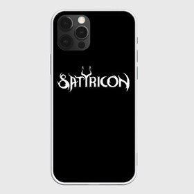 Чехол для iPhone 12 Pro с принтом Satyricon в Белгороде, силикон | область печати: задняя сторона чехла, без боковых панелей | Тематика изображения на принте: black metal | metal | rock | satyricon | метал | рок