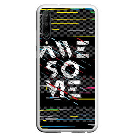 Чехол для Honor P30 с принтом Awesome - Классный в Белгороде, Силикон | Область печати: задняя сторона чехла, без боковых панелей | Тематика изображения на принте: awesome | абстракт | классный | клевый | крутой | линии | потрясающий | текст