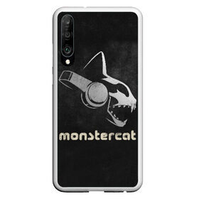 Чехол для Honor P30 с принтом Monstercat в Белгороде, Силикон | Область печати: задняя сторона чехла, без боковых панелей | monstercat | клуб | клубная музыка | кот | котенок | кошка | лейбл | монстар | монстар кет | монстер | музыка | танцевальная музыка | электронная | электронная музыка