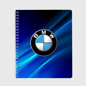 Тетрадь с принтом BMW (РЕДАЧ) в Белгороде, 100% бумага | 48 листов, плотность листов — 60 г/м2, плотность картонной обложки — 250 г/м2. Листы скреплены сбоку удобной пружинной спиралью. Уголки страниц и обложки скругленные. Цвет линий — светло-серый
 | bmw | bmw performance | m | motorsport | performance | бмв | моторспорт