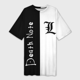 Платье-футболка 3D с принтом Death Note (2) в Белгороде,  |  | anime | death | death note | kira | l | manga | note | ryuk | yagami | yagami light | аниме | ел | кира | манга | рюк | ягами лайт