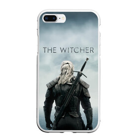 Чехол для iPhone 7Plus/8 Plus матовый с принтом THE WITCHER (Сериал) в Белгороде, Силикон | Область печати: задняя сторона чехла, без боковых панелей | bird | game | games | geralt | hunter | logo | monsters | series | star | the | witcher | wolf | ведьмак | волк | геральт | звезда | игра | игры | лого | медальон | монстры | охотник | птица | сериал | символ