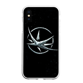 Чехол для iPhone XS Max матовый с принтом THE WITCHER - Символ Йеннифер в Белгороде, Силикон | Область печати: задняя сторона чехла, без боковых панелей | Тематика изображения на принте: bird | game | games | geralt | hunter | logo | monsters | series | star | the | witcher | wolf | ведьмак | волк | геральт | звезда | игра | игры | лого | медальон | монстры | охотник | птица | сериал | символ