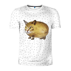 Мужская футболка 3D спортивная с принтом ЧИЛИПИ*ДРИК в Белгороде, 100% полиэстер с улучшенными характеристиками | приталенный силуэт, круглая горловина, широкие плечи, сужается к линии бедра | Тематика изображения на принте: internet | meme | memes | pikabu | интернет | картофель | картошка | киса | киска | кот | котенок | котик | коты | котята | кошки | мем | мемас | мемасы | мемы | пикабу | прикол | приколы | чикибряк | шутка | юмор