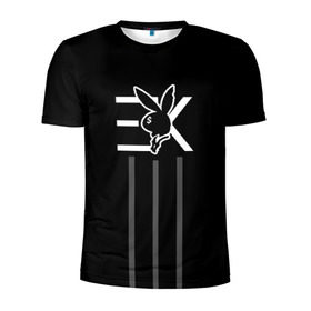 Мужская футболка 3D спортивная с принтом EGOR KREED x Rabbit в Белгороде, 100% полиэстер с улучшенными характеристиками | приталенный силуэт, круглая горловина, широкие плечи, сужается к линии бедра | black | egor | hip | hop | inc | kreed | logo | pop | rap | star | team | алых | грехи | егор | знают | крид | лого | миллион | настроения | они | поп | роз | рэп | самая | символ | хип | холостяк | хоп | цвет | черный | что