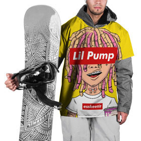 Накидка на куртку 3D с принтом Lil Pump в Белгороде, 100% полиэстер |  | esskeetit | gazzy garcia | gucci gang | lil pump | lilpump | газзи гарсия | лил памп | рэп | рэпер | эшкере