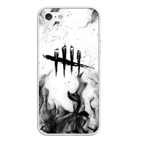 Чехол для iPhone 5/5S матовый с принтом DEAD BY DAYLIGHT в Белгороде, Силикон | Область печати: задняя сторона чехла, без боковых панелей | dbd | dead by daylight | survival horror | дбд | мертвы к рассвету