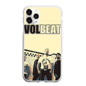 Чехол для iPhone 11 Pro матовый с принтом Volbeat в Белгороде, Силикон |  | groove metal | hardcore | psychobilly | volbeat | волбит