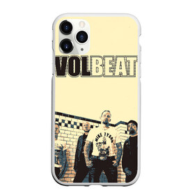 Чехол для iPhone 11 Pro Max матовый с принтом Volbeat в Белгороде, Силикон |  | groove metal | hardcore | psychobilly | volbeat | волбит
