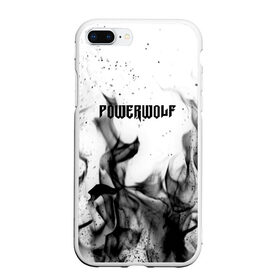 Чехол для iPhone 7Plus/8 Plus матовый с принтом POWERWOLF в Белгороде, Силикон | Область печати: задняя сторона чехла, без боковых панелей | powerwolf | wolf | метал | пауэр метал. | повервольф | поверфульф | рок | хэви металб