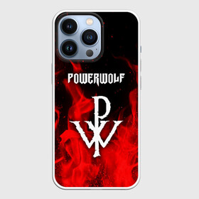 Чехол для iPhone 13 Pro с принтом POWERWOLF в Белгороде,  |  | Тематика изображения на принте: powerwolf | wolf | метал | пауэр метал. | повервольф | поверфульф | рок | хэви металб