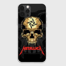 Чехол для iPhone 12 Pro Max с принтом Metallica в Белгороде, Силикон |  | Тематика изображения на принте: american | james hetfield | kirk hammett | l | metal band | metallic | metallica | music | robot | rock | scales | sitting | skeleton | skull | throne | американская | джеймс хетфилд | кирк хэмметт | ларс ульрих | логотип | метал группа | металл