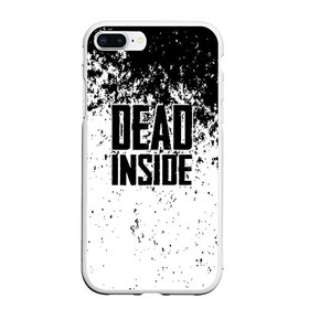 Чехол для iPhone 7Plus/8 Plus матовый с принтом Dead Inside в Белгороде, Силикон | Область печати: задняя сторона чехла, без боковых панелей | Тематика изображения на принте: dead | dota | inside | аниме | внутри | гуль | дэд | инсайд | мертвец | мертвый | токийский