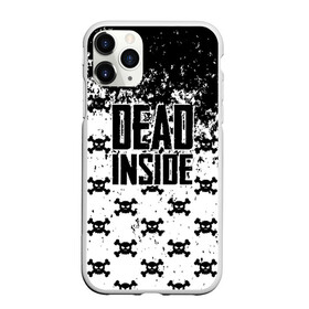 Чехол для iPhone 11 Pro Max матовый с принтом Dead Inside в Белгороде, Силикон |  | Тематика изображения на принте: dead | dota | inside | аниме | внутри | гуль | дэд | инсайд | мертвец | мертвый | токийский