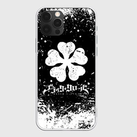 Чехол для iPhone 12 Pro Max с принтом ЧЁРНЫЙ КЛЕВЕР в Белгороде, Силикон |  | asta | black bull | black clover | bull | clover | аста | бык | клевер | чёрный бык | чёрный клевер