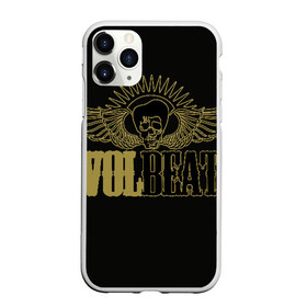 Чехол для iPhone 11 Pro матовый с принтом Volbeat в Белгороде, Силикон |  | Тематика изображения на принте: groove metal | hardcore | psychobilly | volbeat | волбит