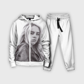 Детский костюм 3D с принтом BILLIE EILISH в Белгороде,  |  | ayelish | bad guy | bellyache | bilie eilish | bilie elish | billie | billie eilish | eilish | electronic | elish | music | били айлиш | билли айлиш | эйлиш | элиш