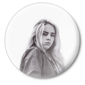 Значок с принтом BILLIE EILISH в Белгороде,  металл | круглая форма, металлическая застежка в виде булавки | Тематика изображения на принте: ayelish | bad guy | bellyache | bilie eilish | bilie elish | billie | billie eilish | eilish | electronic | elish | music | били айлиш | билли айлиш | эйлиш | элиш