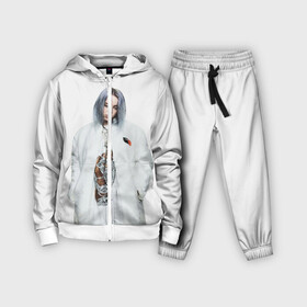 Детский костюм 3D с принтом BILLIE EILISH в Белгороде,  |  | ayelish | bad guy | bellyache | bilie eilish | bilie elish | billie | billie eilish | eilish | electronic | elish | music | били айлиш | билли айлиш | эйлиш | элиш