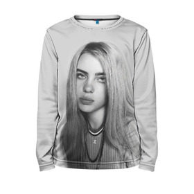 Детский лонгслив 3D с принтом BILLIE EILISH в Белгороде, 100% полиэстер | длинные рукава, круглый вырез горловины, полуприлегающий силуэт
 | ayelish | bad guy | bellyache | bilie eilish | bilie elish | billie | billie eilish | eilish | electronic | elish | music | били айлиш | билли айлиш | эйлиш | элиш