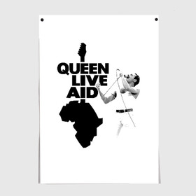 Постер с принтом Queen LIVE AID в Белгороде, 100% бумага
 | бумага, плотность 150 мг. Матовая, но за счет высокого коэффициента гладкости имеет небольшой блеск и дает на свету блики, но в отличии от глянцевой бумаги не покрыта лаком | bohemian | brian | freddie | john | mercury | must go on | queen | rhapsody | roger | taylor | the miracle | the show | богемская | рапсодия | роджер тейлор | фредди меркьюри