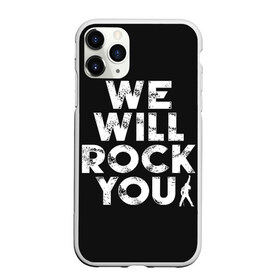 Чехол для iPhone 11 Pro матовый с принтом We Will Rock You в Белгороде, Силикон |  | bohemian | brian | freddie | john | mercury | must go on | queen | rhapsody | roger | taylor | the miracle | the show | богемская | рапсодия | роджер тейлор | фредди меркьюри