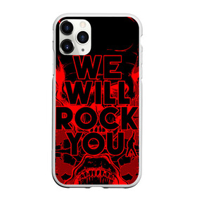 Чехол для iPhone 11 Pro матовый с принтом We Will Rock You в Белгороде, Силикон |  | bohemian | brian | freddie | john | mercury | must go on | queen | rhapsody | roger | taylor | the miracle | the show | богемская | рапсодия | роджер тейлор | фредди меркьюри