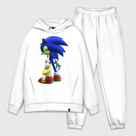 Мужской костюм хлопок OVERSIZE с принтом Sonic в Белгороде,  |  | hedgehog | metal sonic | silver | silver the hedgehog | sonic | sonic boom | sonic the hedgehog | еж | ёж сонник | ежик | игры | соник | фильмы