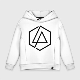 Детское худи Oversize хлопок с принтом LINKIN PARK в Белгороде, френч-терри — 70% хлопок, 30% полиэстер. Мягкий теплый начес внутри —100% хлопок | боковые карманы, эластичные манжеты и нижняя кромка, капюшон на магнитной кнопке | chester bennington | linkin park | mike shinoda | линкин парк