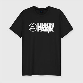 Мужская футболка премиум с принтом LINKIN PARK в Белгороде, 92% хлопок, 8% лайкра | приталенный силуэт, круглый вырез ворота, длина до линии бедра, короткий рукав | chester bennington | linkin park | mike shinoda | линкин парк